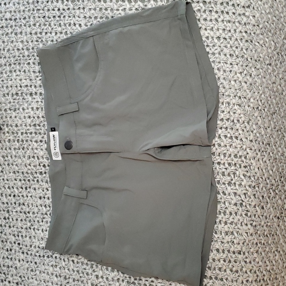 Womens Sage Green Shorts